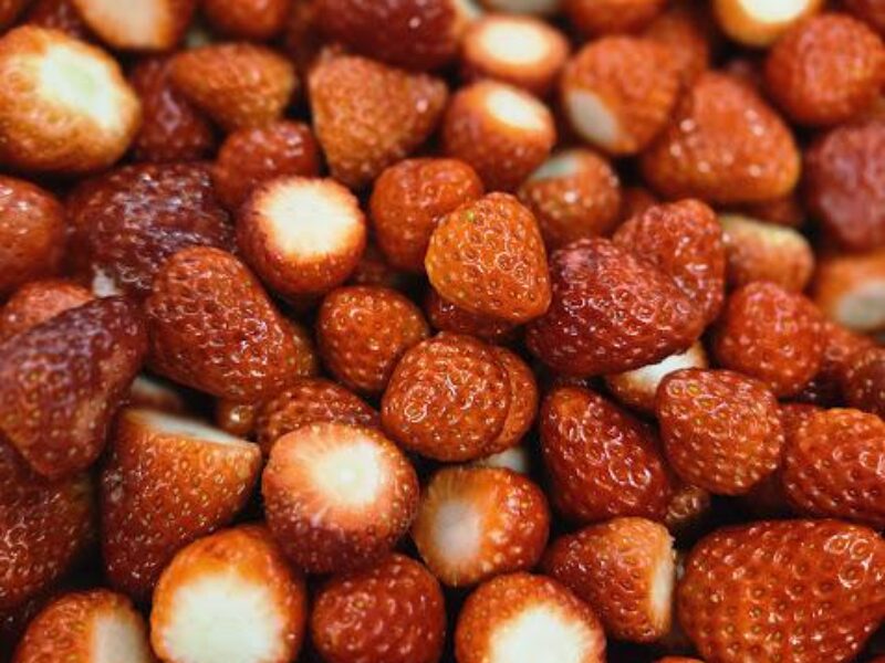 冷凍いちご製造に向けた取り組みについて